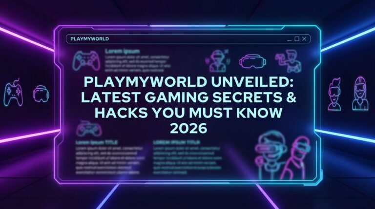 Latest Gaming PlayMyWorld Secrets You Must Know 2026