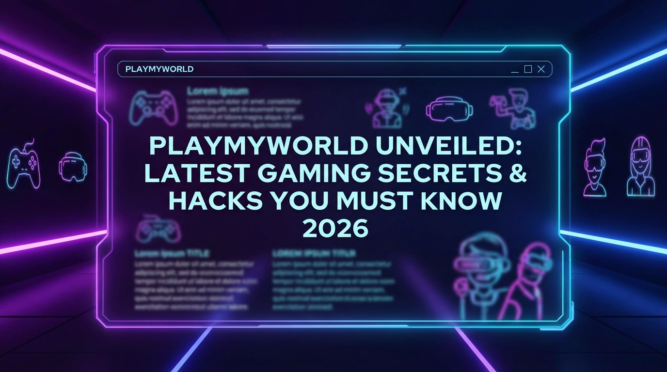 Latest Gaming PlayMyWorld Secrets You Must Know 2026
